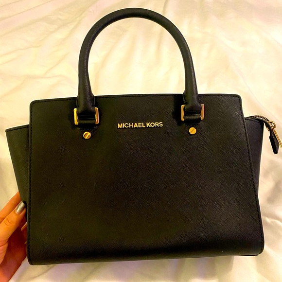 Medium Saffiano Leather Top Handle Bag main image 1